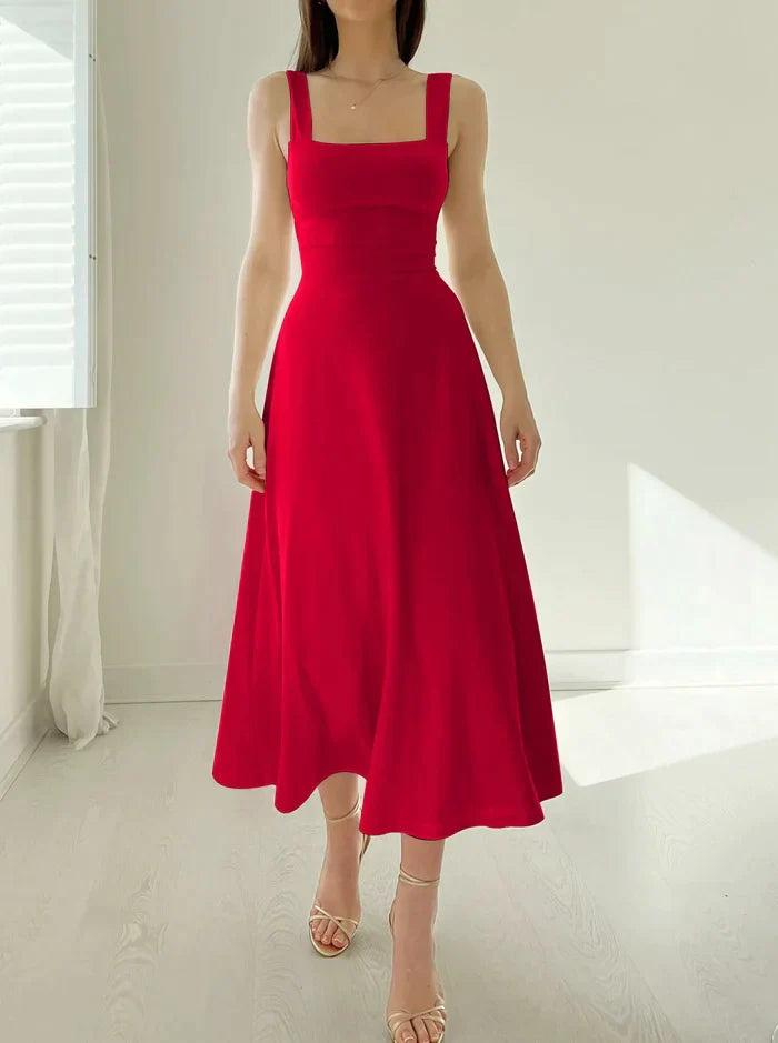 Tanja - Elegante midi-jurk voor elke gelegenheid