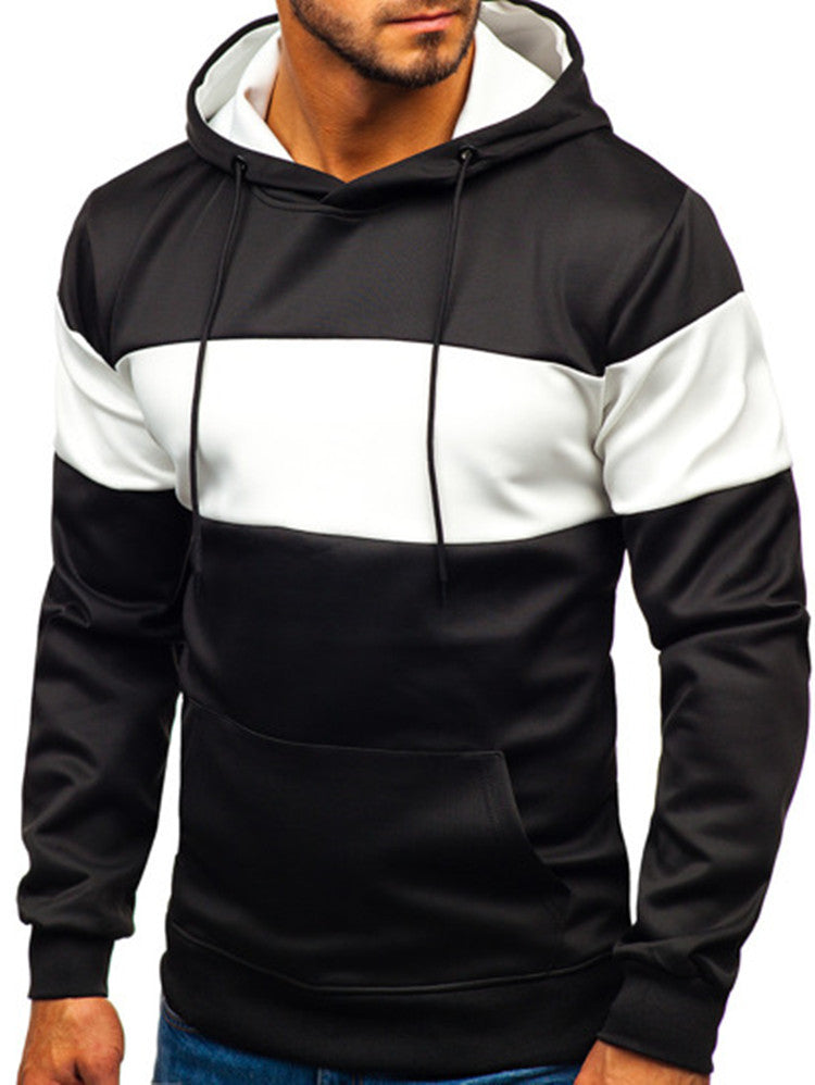 Kevin - Stijlvolle Kleurblok Hoodie voor Heren