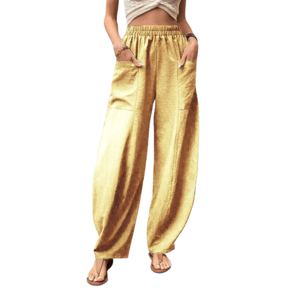 Pina | Dames Yoga Broek | Brede pijpen