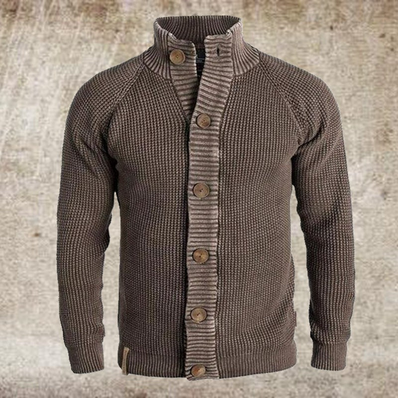 Justus - Stijlvolle gebreide cardigan voor heren