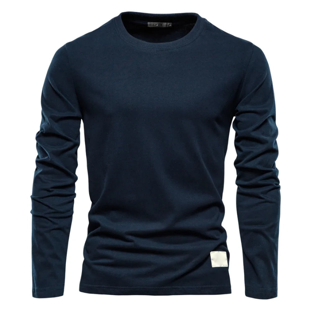 Joshua | Heren Lange Mouw Shirt | Ronde hals