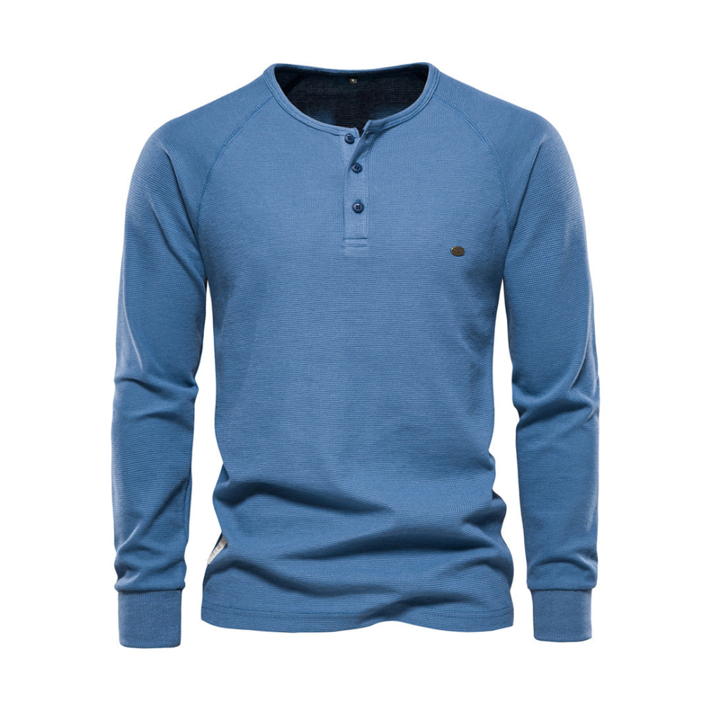 Jason | Heren Ronde Hals Shirt | Lange mouw