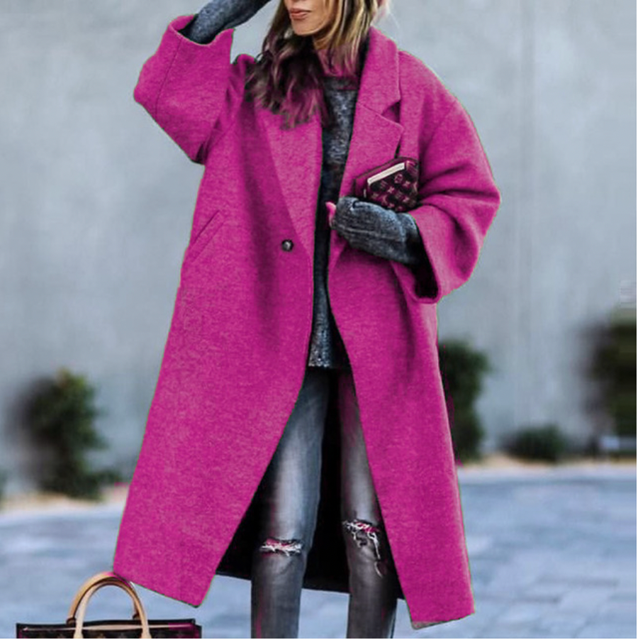 Jodi - Lange trendy winterjas voor dames
