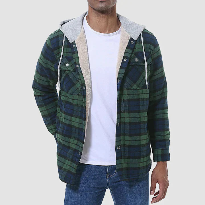 Fulco - Trendy winter hoodie-jack voor heren