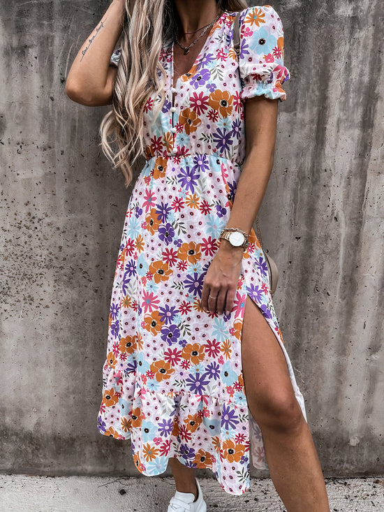 Lisa - Elegante Zomerjurk met V-hals