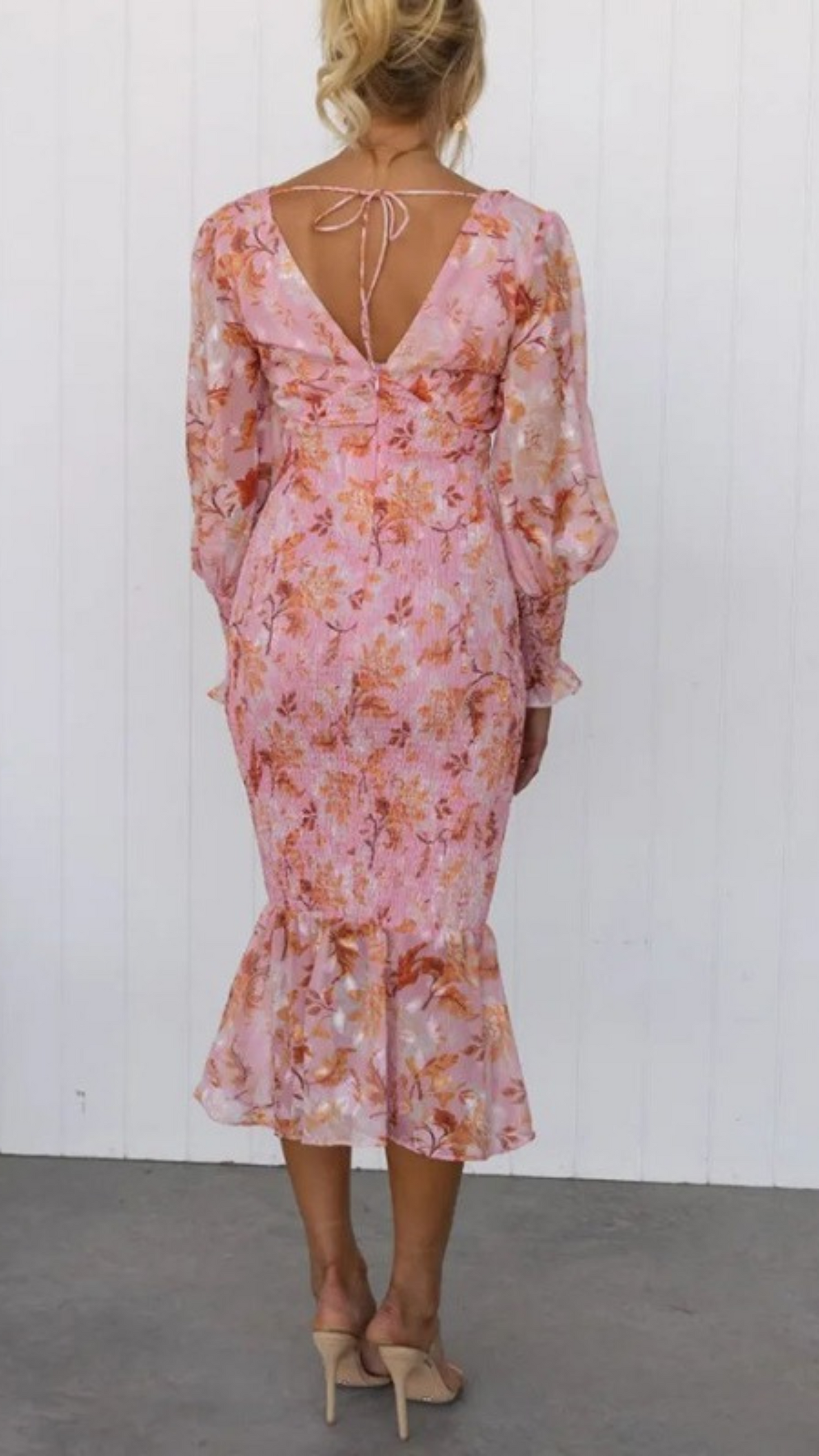 Swaen - Elegante Zomerjurk met Bloemenprint