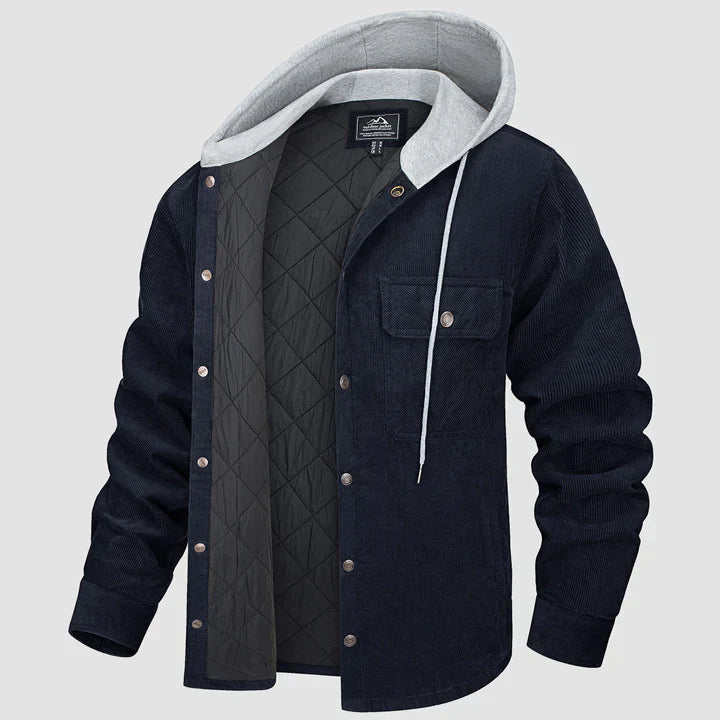 Gerard - Gevoerde Button-Down Jas voor Heren