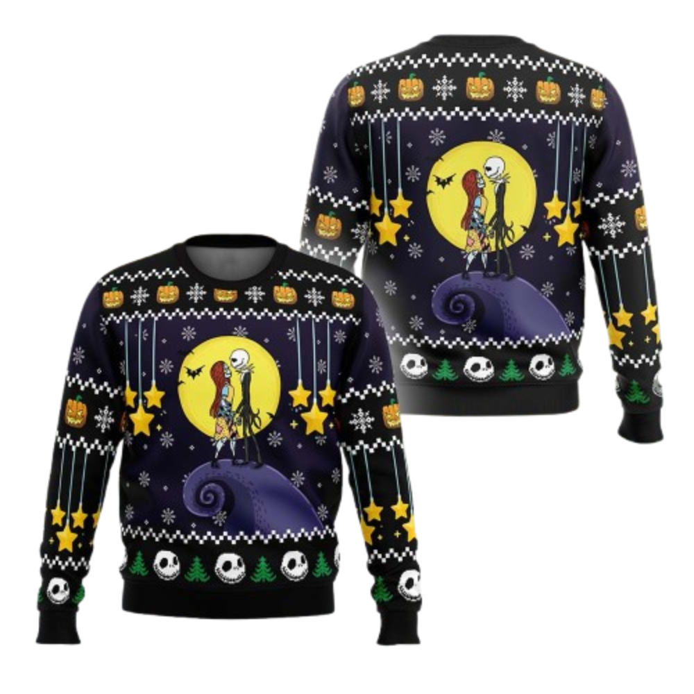 Arvid | Heren Kerstmis Ronde Hals Trui | Warm