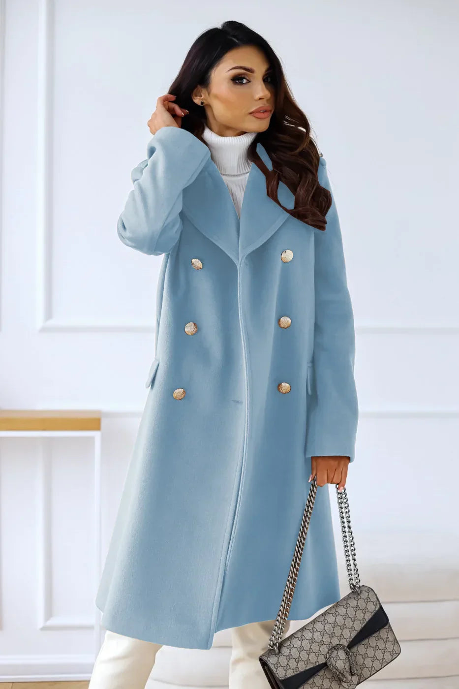 Annemiek - Elegante en tijdloze wintertrenchcoat voor dames