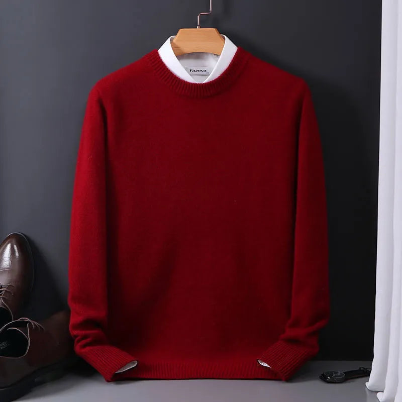 Maas - Luxe Kasjmier Pullover voor Heren