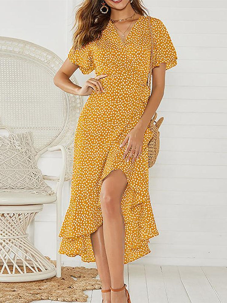 Charlotte - Elegante Wikkeljurk voor Elke Gelegenheid