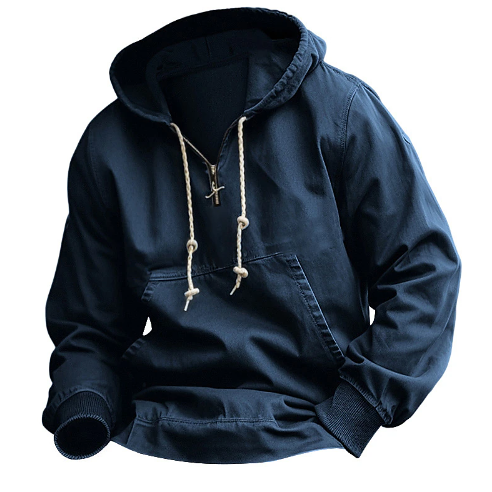 Sjoerd - Stijlvolle Rits-Hoodie voor Heren
