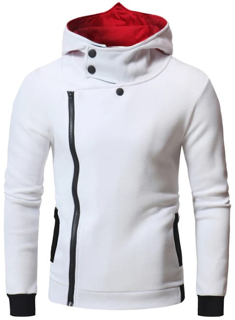 Vincenzo - Comfortabele en moderne jacket met zijrits voor heren