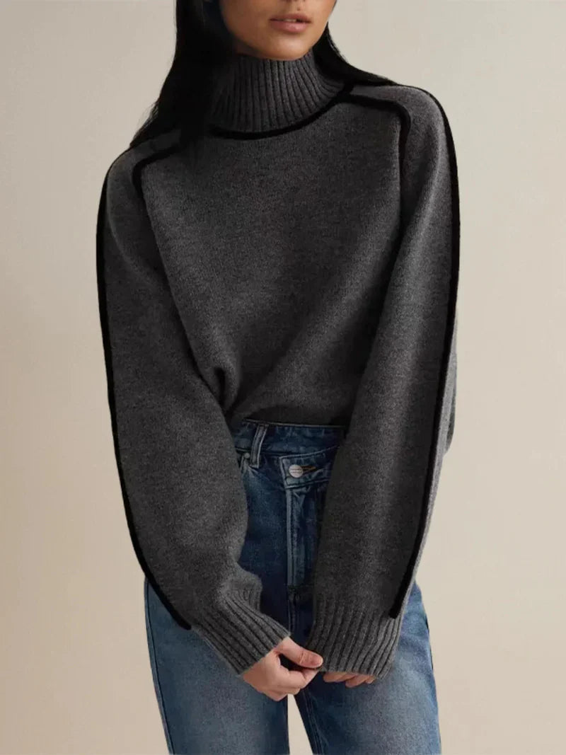 Dide - Stijlvolle rolkragenpullover voor dames
