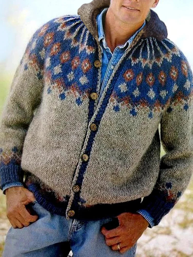 Janos - Retro Hoodie voor Heren