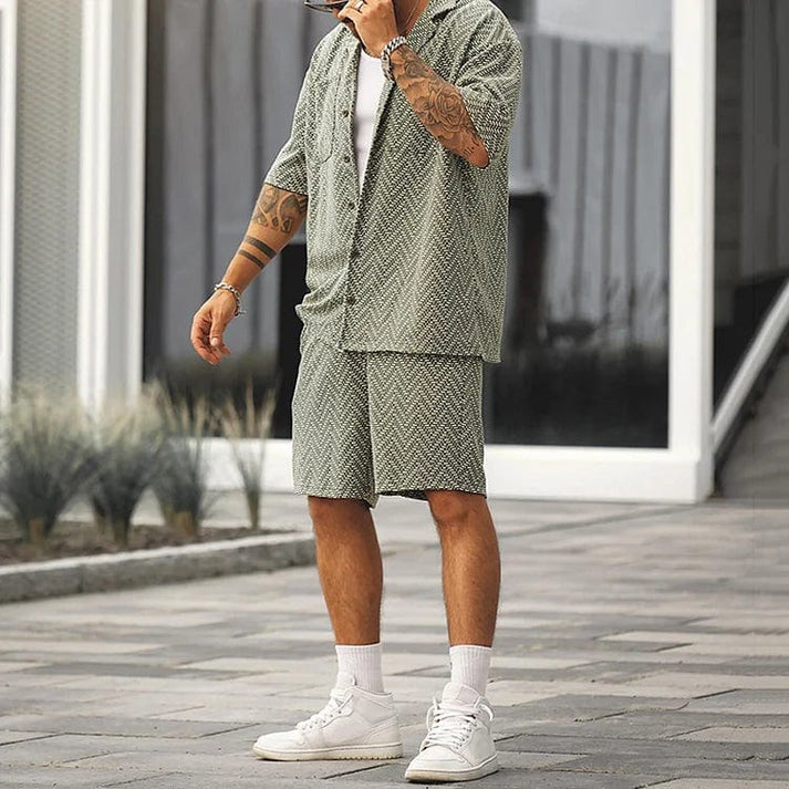 Alba- Trendy 2-delige zomerset voor heren