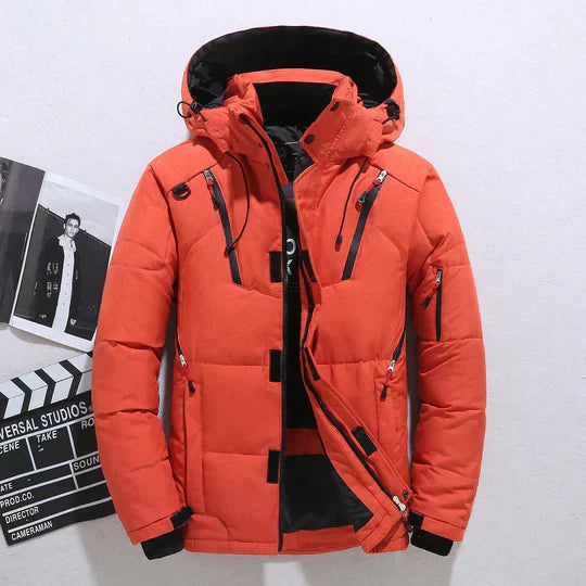Daniel - Warme heren winterparka met dons