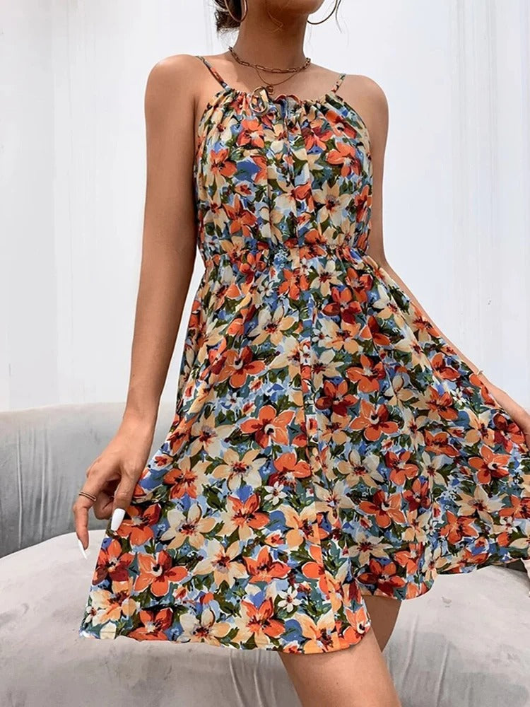 Olympe - Elegante Zomerjurk voor Elke Gelegenheid