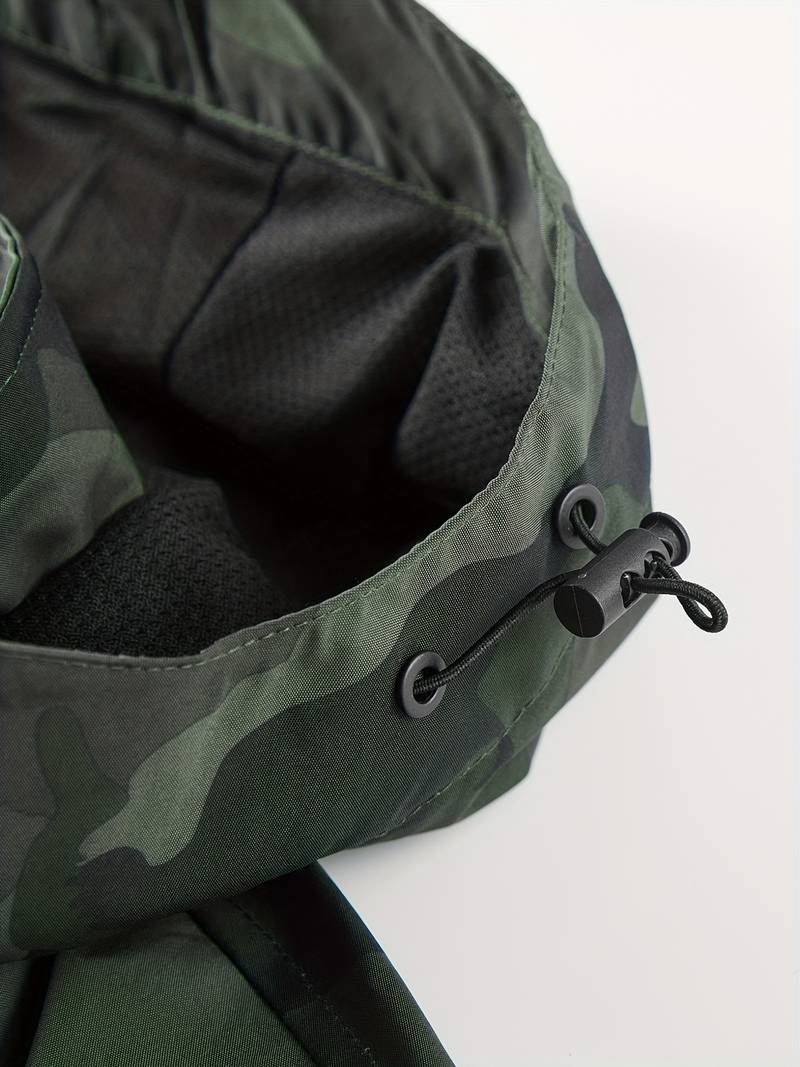 Maxton - Stoere camouflage cargojack voor heren