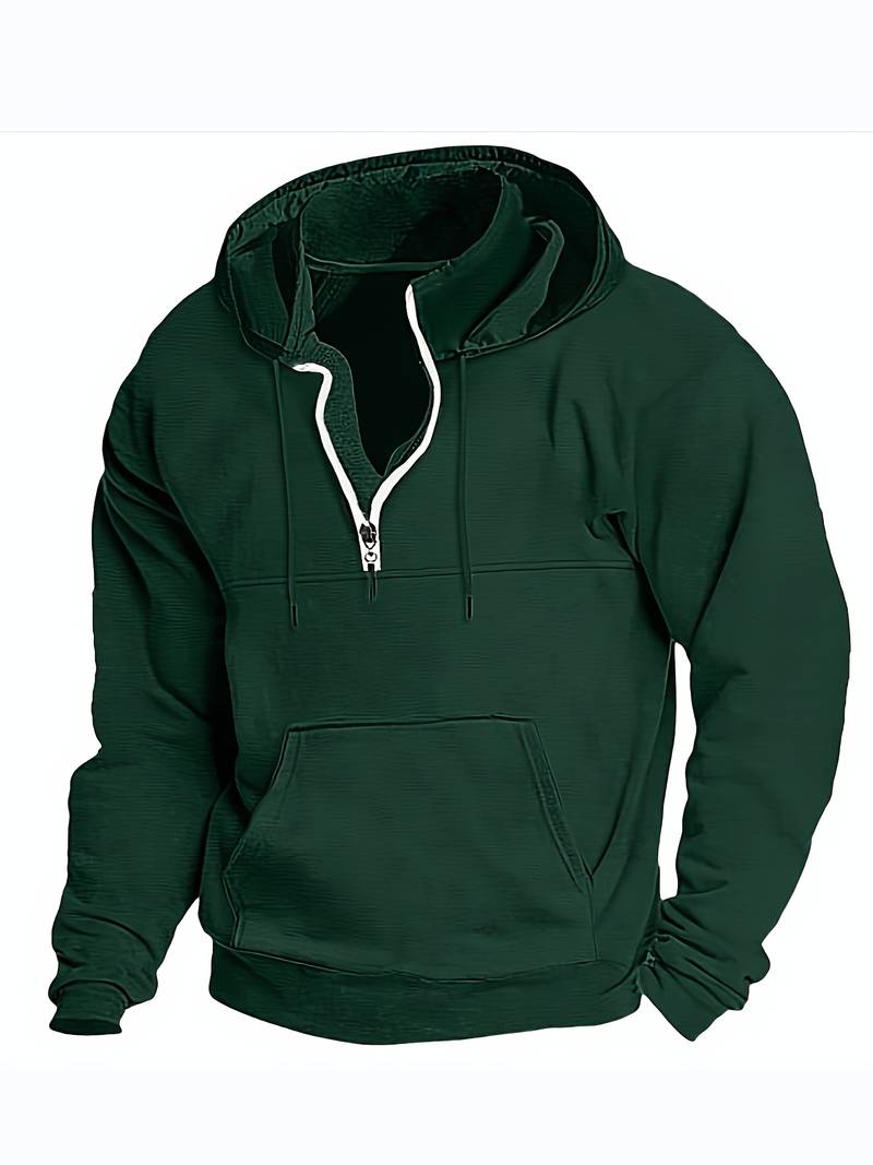 Bastian - Casual pullover hoodie voor een relaxte stijl