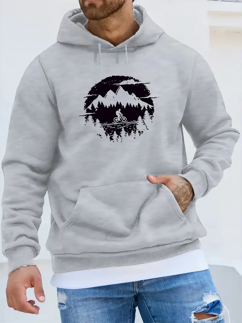 Ridley - Urban Biker Graphic Hoodie voor Mannen