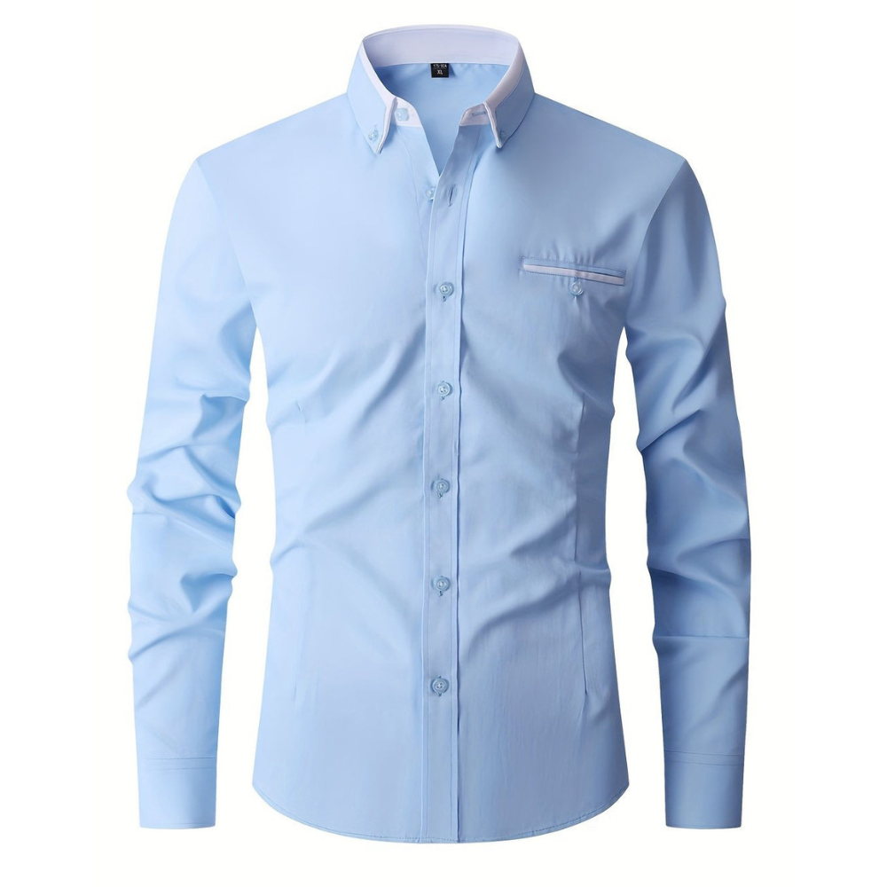 Charles | Heren Casual Lange mouw Shirt