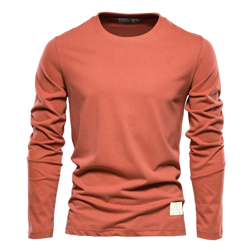 Joshua | Heren Lange Mouw Shirt | Ronde hals