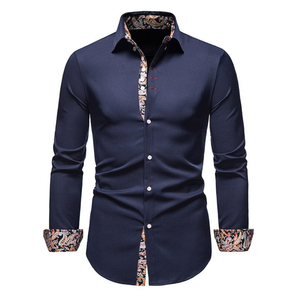 Armando | Heren Lange Mouw Shirt | Slanke pasvorm