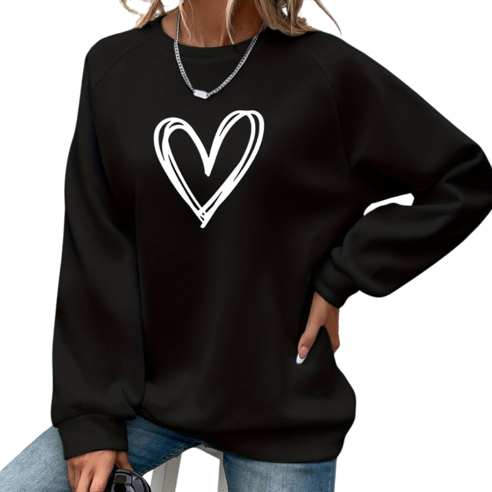 Laila | Dames Ronde hals Sweatshirt