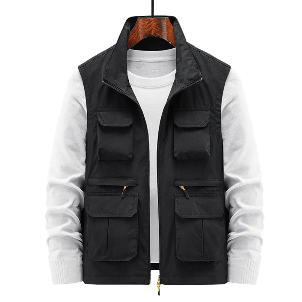 Jose | Heren Winter Vest Jas | Rits