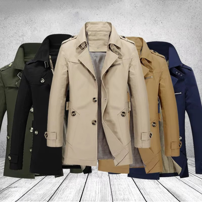 Benjake | Heren Trench Jas | Elegant