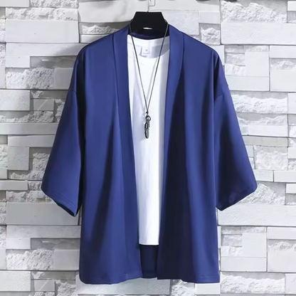 Galvan | Heren Oversized Kimono Vest