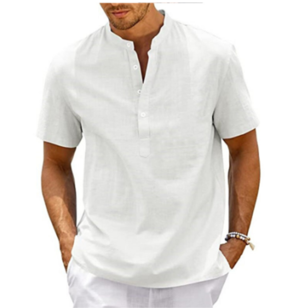 Simeon | Heren Korte Mouw Shirt | Casual