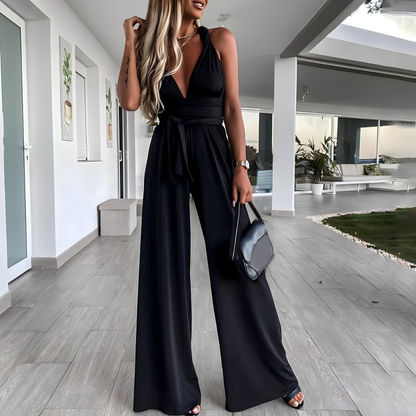 Donna | Dames Kruis Rugloos Jumpsuit