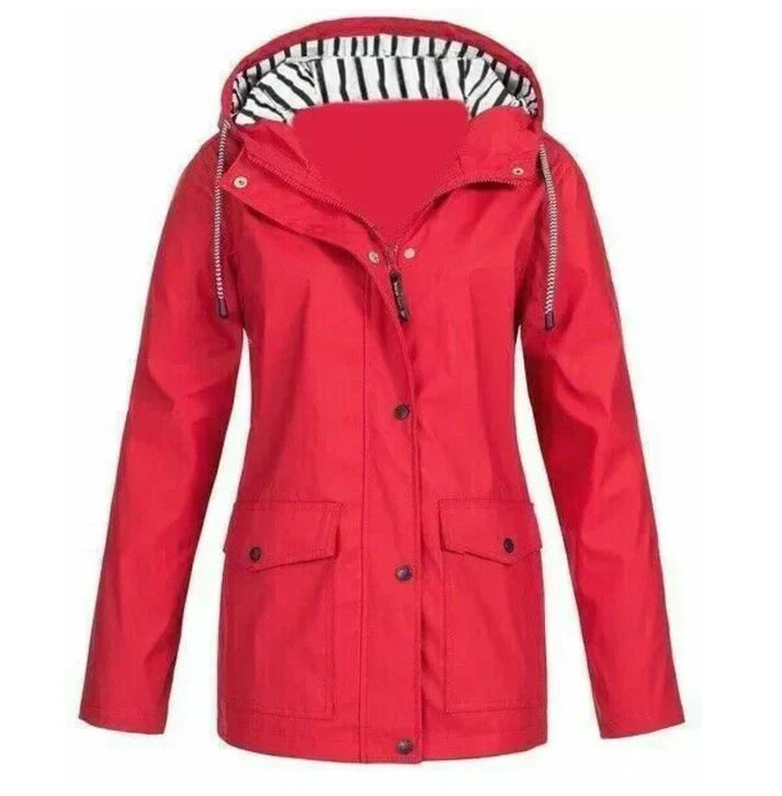 Aqua - Stijlvolle water- en winddichte jacket voor dames