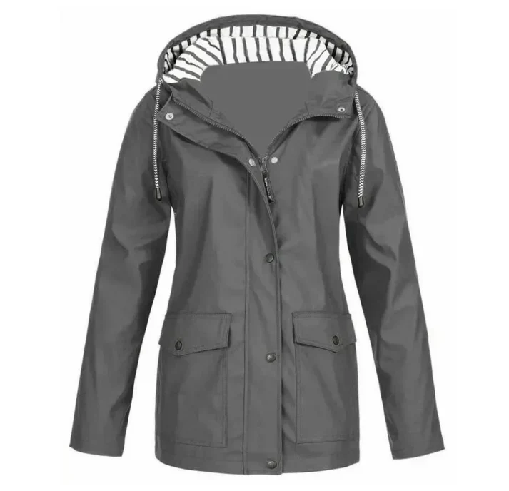 Aqua - Stijlvolle water- en winddichte jacket voor dames