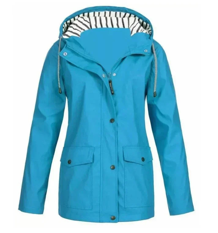 Aqua - Stijlvolle water- en winddichte jacket voor dames