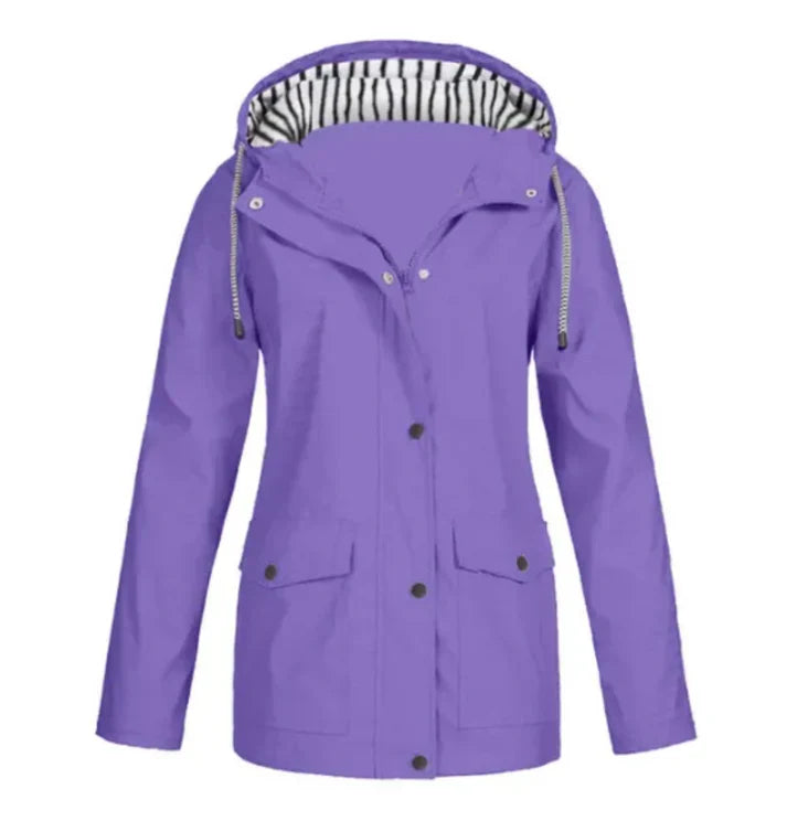 Aqua - Stijlvolle water- en winddichte jacket voor dames