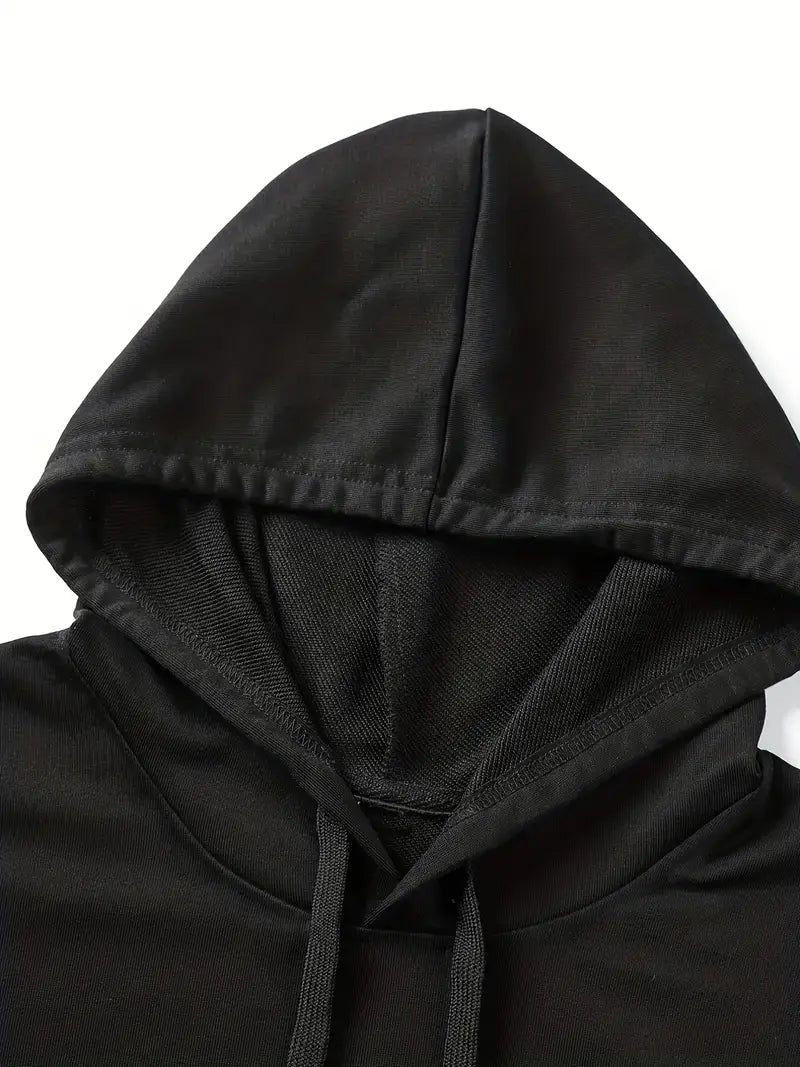 Evert - Trendy Kleurblok Hoodie voor Heren