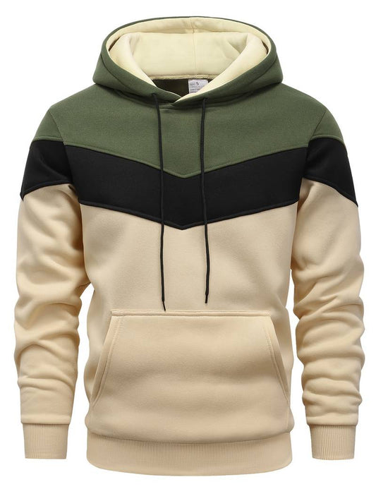 Koda - Trendy kleurblok hoodie voor heren