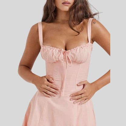 Malia - Stijlvolle bustier zomerjurk voor dames