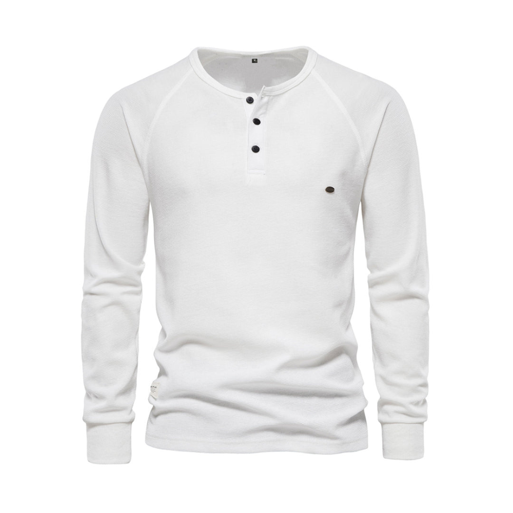 Jason | Heren Ronde Hals Shirt | Lange mouw