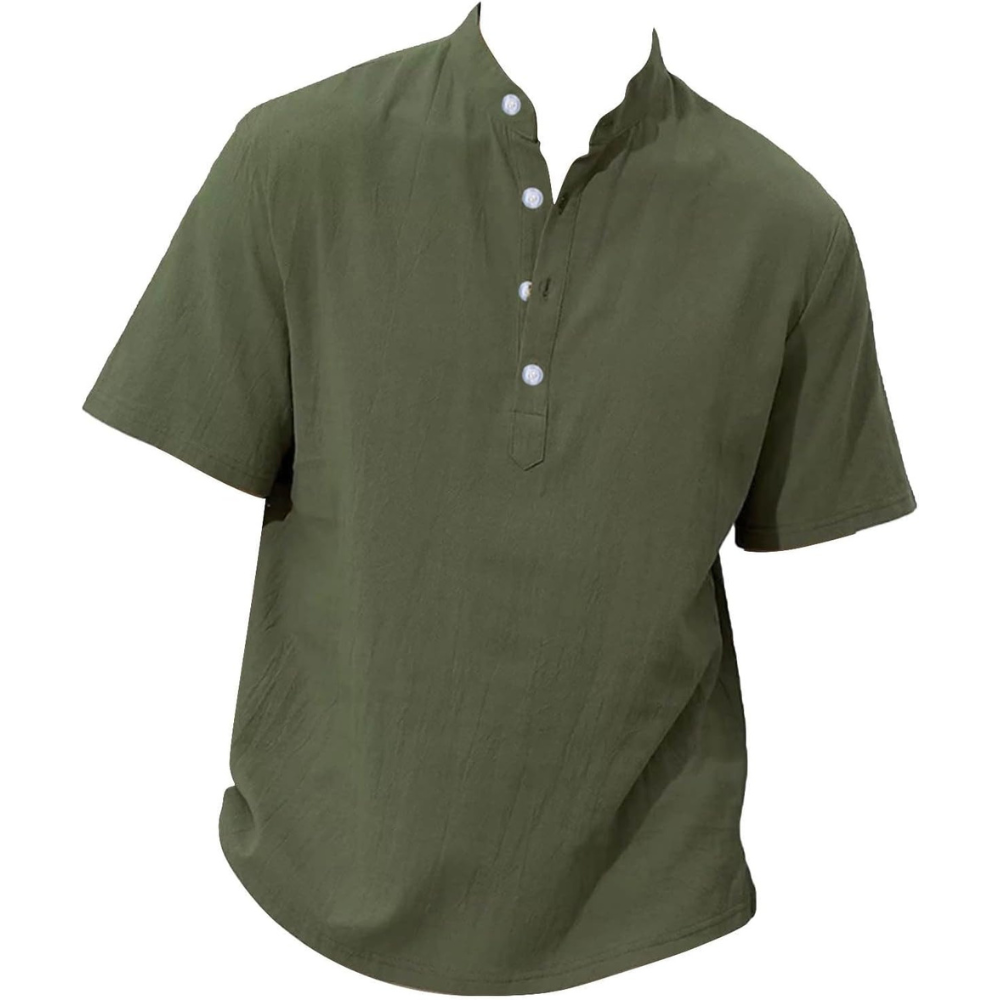 Simeon | Heren Korte Mouw Shirt | Casual