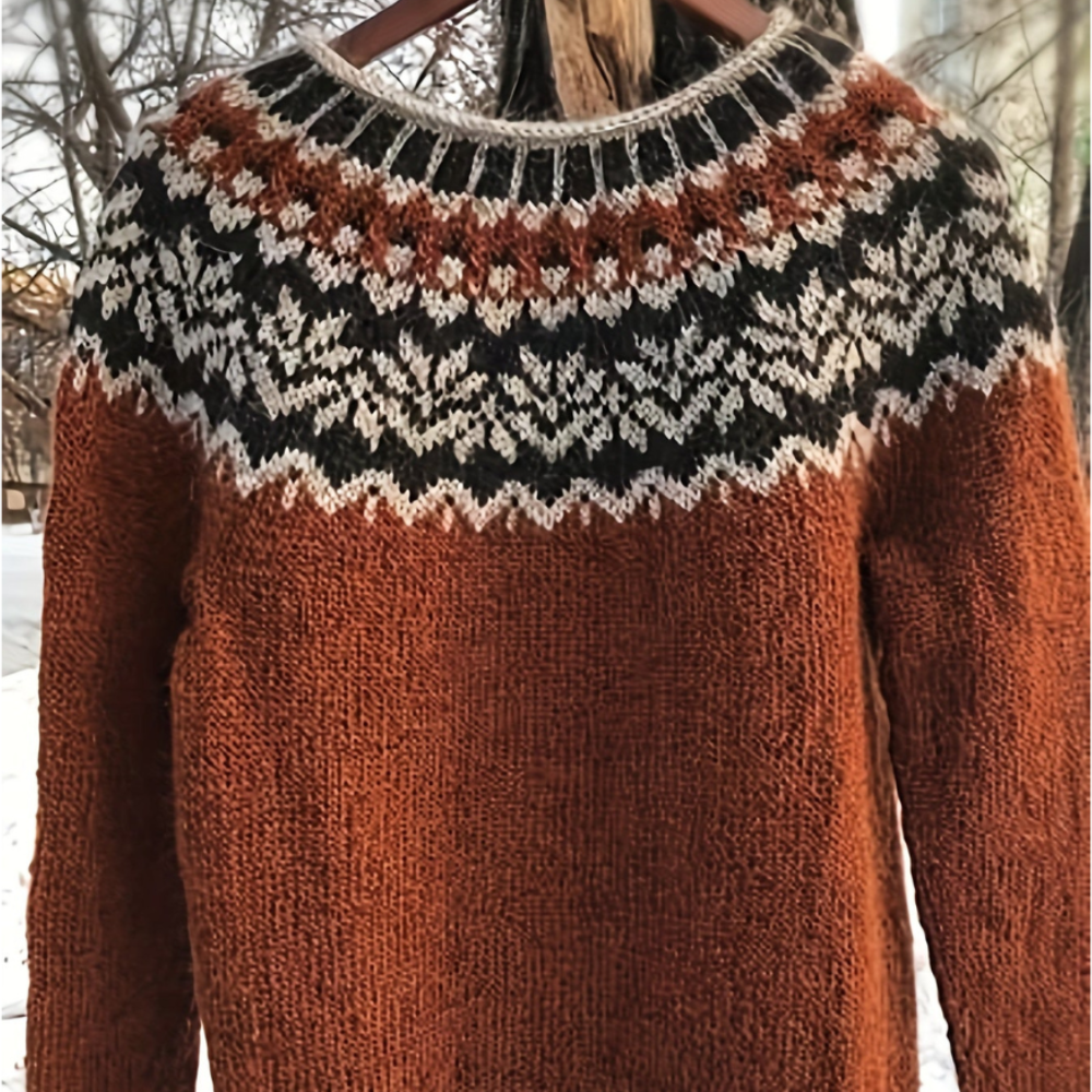 Felia | Dames Ronde Hals Trui | Knit