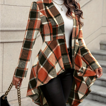 Lainey | Dames Plaid Blazer | Spring