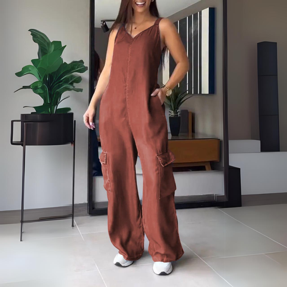 Babette | Dames Rugloos Jumpsuit