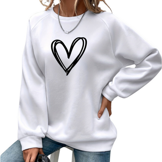 Laila | Dames Ronde hals Sweatshirt