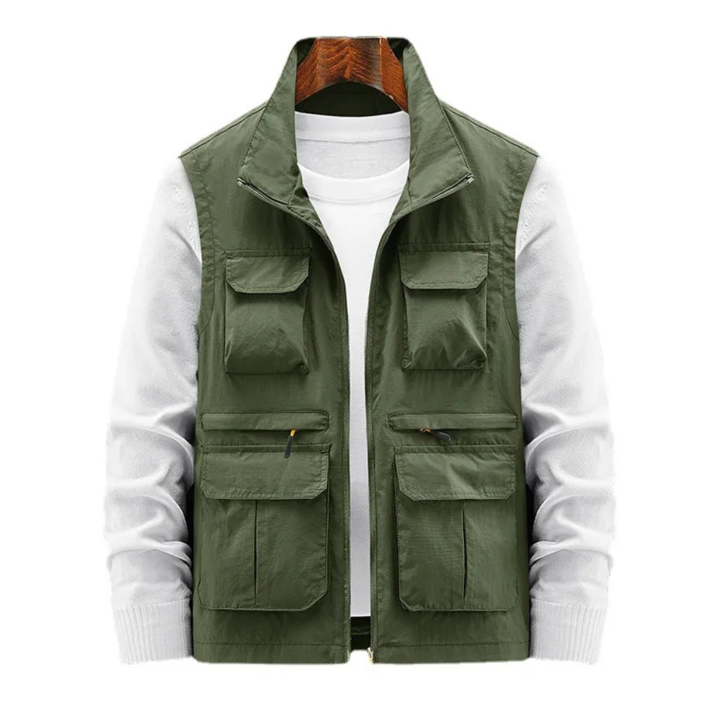 Jose | Heren Winter Vest Jas | Rits