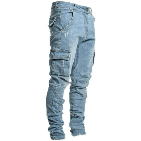 Gerald | Heren Denim Jogging Broek