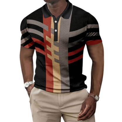 Ramon | Heren Korte mouw Poloshirt | 3D-afdruk